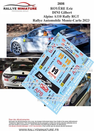 Decals ref 2606 - decals, alpine