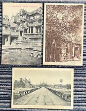 3 Carte postale Cambodge Années 1920
