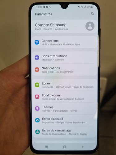 Samsung galaxy a70 - –, 128go