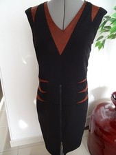 Robe noire et marron Jus