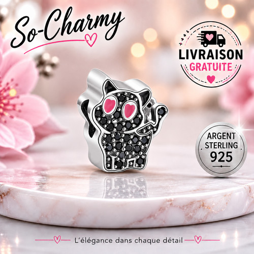 Charm chat noir halloween - charm,