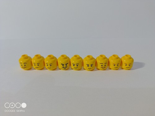 Lego minifigure head tête - lego,