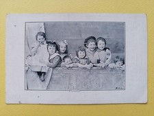 CPA Publicitaire BIERE Eugène LABARTHE Brasserie à NERAC A GUIGNOL de LYON