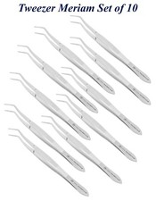 Dental Précelles Coton 10 Meriam Tweezers Dressing Plier Diagnostic Instrument 