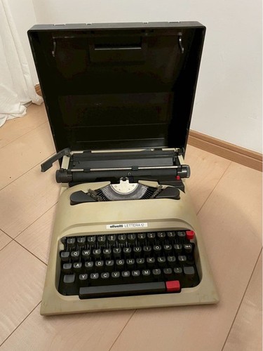 Rare olivetti lettera - lettera, 12