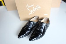 CHRISTIAN LOUBOUTIN chaussures Platt Dance Flat Jazz T38 Richelieu (33927)