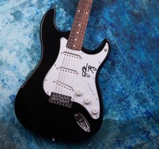 GFA Steppenwolf Frontman John Kay Signé Électrique Guitare MH2 COA