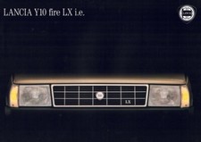 Catalogue Brochure Lancia Y10