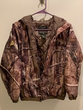 Mad Dog Camo Jacket With Hood Size S