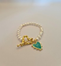 Bracelet perles naturelles et