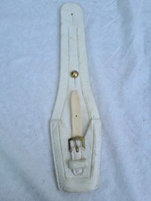 Porte baïonnette en buffle blanc pour Mousqueton ou autre lebel etc ... Original