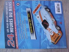 $$d Fascicule Altaya 24h du Mans N°9 Gulf-Mirage GR8 1975   Jean-Pierre Jaussaud