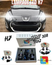 🖤 Set Full LED H7 Peugeot