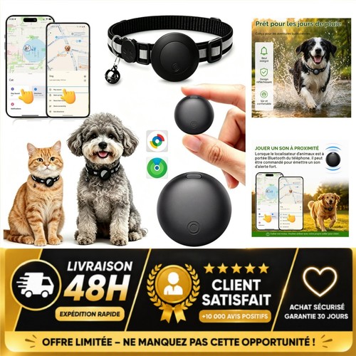 Traceur gps chat chien sans - chat,