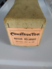 Ancien moteur mécanique CONSTRUCTOR à ressort