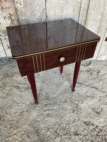 Chevet ancien table nuit bois - nuit,