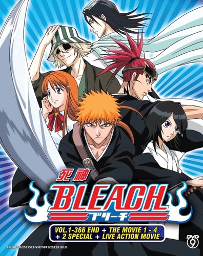 Bleach 366 episodes movies - bleach, 2