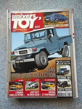 MAGAZINE UNIVERS TOY' N°37 BJ45 PICKUP COLLECTION,HJ60,LJ73,FJ CRUISER,C-HR1.2LA