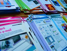 Livre Internet initiation pratique lot fiches informatique cours TBE