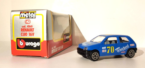 Burago renault clio - renault,