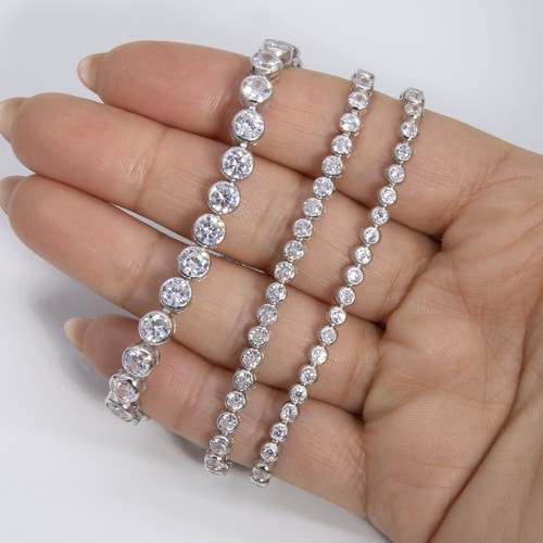 Bracelet tennis argent - bracelet,