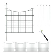 Cloture jardin acier 5