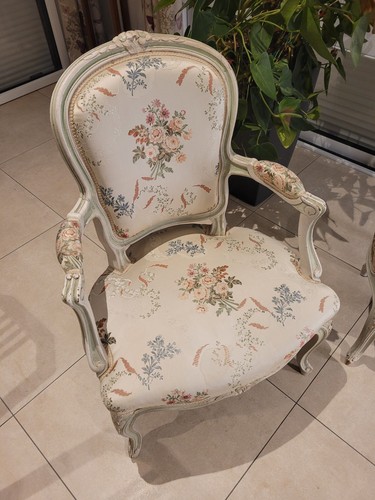 Fauteuils cabriolets louis - fauteuils, xv