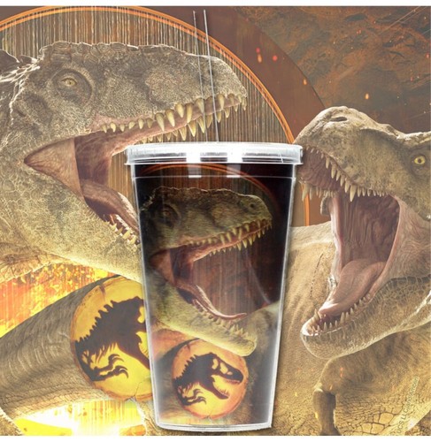Verre lenticulaire jurassic - verre, 3d
