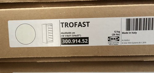 Ikea trofast frame only - ikea, white