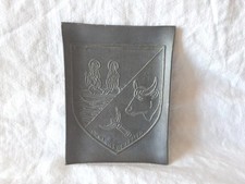 Vide poche art-déco étain Signé J.M VALETTE Made In France, St Maries De La Mer 