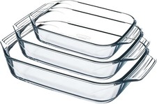 Lot de 3 Plats à Four -