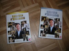 LOT 2 COFFRET DVD SECRETS D'HISTOIRE CHAPITRE 1 ET 2 EN TRES BON ETAT