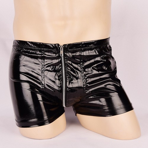 Shorts faux cuir verni - verni, pour