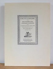 Fac-similé L'Encyclopédie