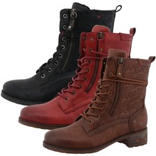 Mustang Bottines Pour Femmes Avec Charme Floral 15M0062002