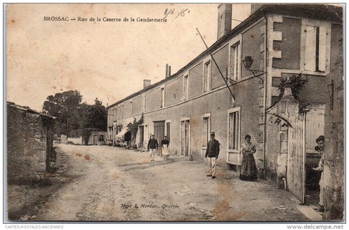 Brossac rue de - rue, caserne
