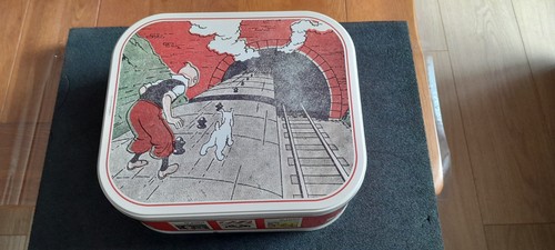 Boite tintin biscuit - boite,