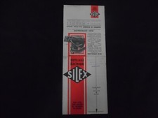 Vintage Catalogue SILEX outillage électrique – dépliant 8 pages