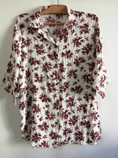 Blouse chemisier blanc à