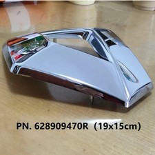 Insigne Chrome Avant Emplacement Calandre Compatibilité Clio 4 Mégane Captur