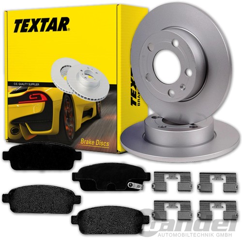 Textar jeu disques frein - jeu,