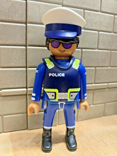 Playmobil personnage policier - personnage,