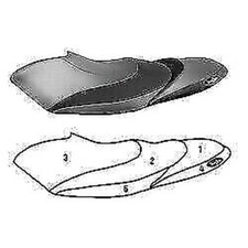 Siège Housse pour Yamaha 2008-2011 Fx Sho / 2009-2011 Fx Ho