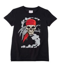 Pirate Tête de Mort Unisexe Enfants - Déguisement Pirates Enfants