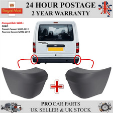 2X REAR BUMPER CORNER END L AND R FOR FORD TRANSIT TOURNEO CONNECT 2002-2013