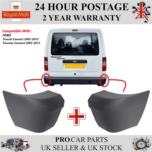 Rear bumper corner end l - rear,