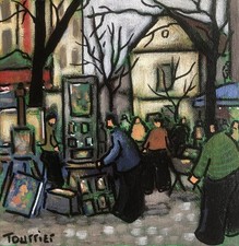 Tableau Paris Place du Tertre