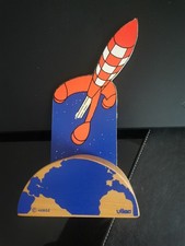 Tirelire bois  Tintin  /la fusée  Vilac /Hergé