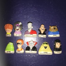 Série complète de 10 fèves brillantes Hôtel Transylvanie 3 (Magasins U 2019)