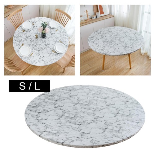 Nappe ronde vinyle - avec, dos